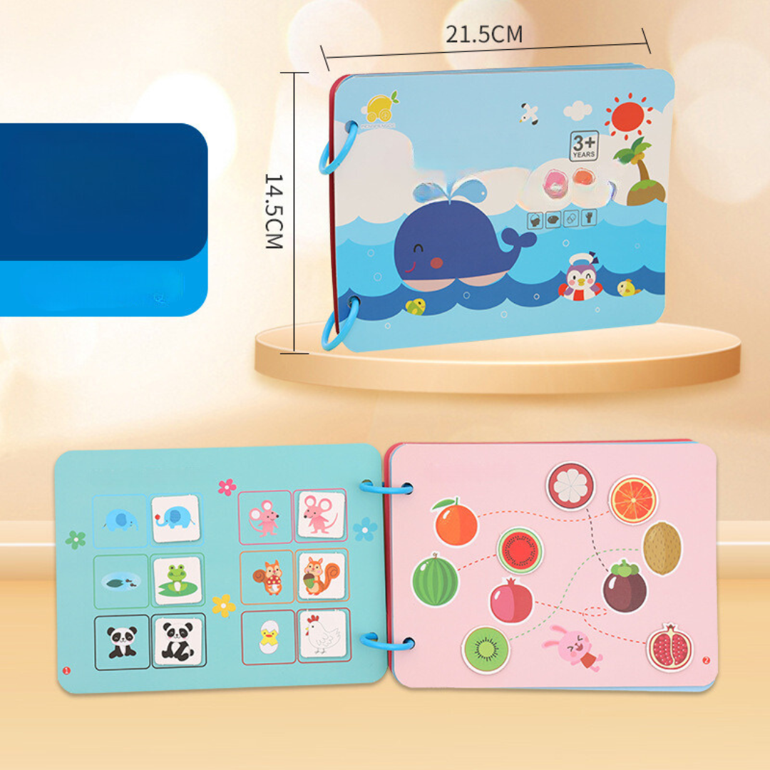 Busybook - montessori beschäftigungsbuch