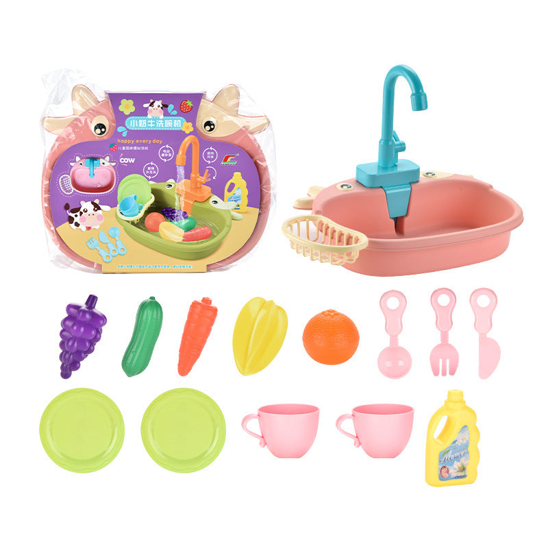 Dish sink set - waschen, spülen, spielen - spülbecken für kinder