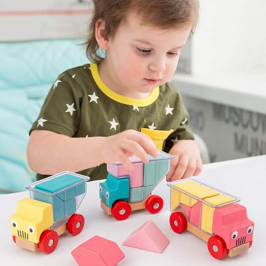 Magnetic Shapes - verbindender bauspaß - magnetische bauklötze