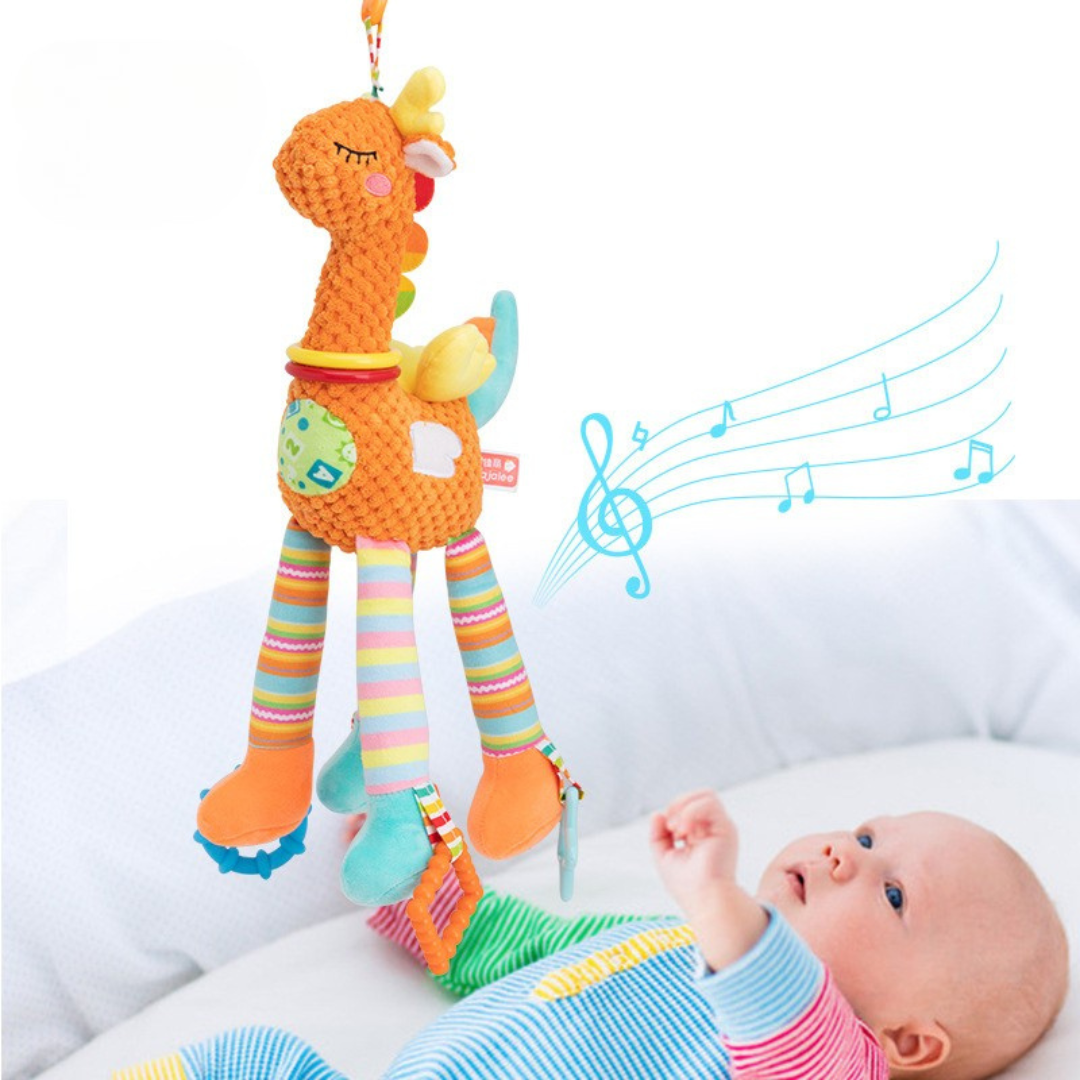 Sensorisches plüschtier für babies