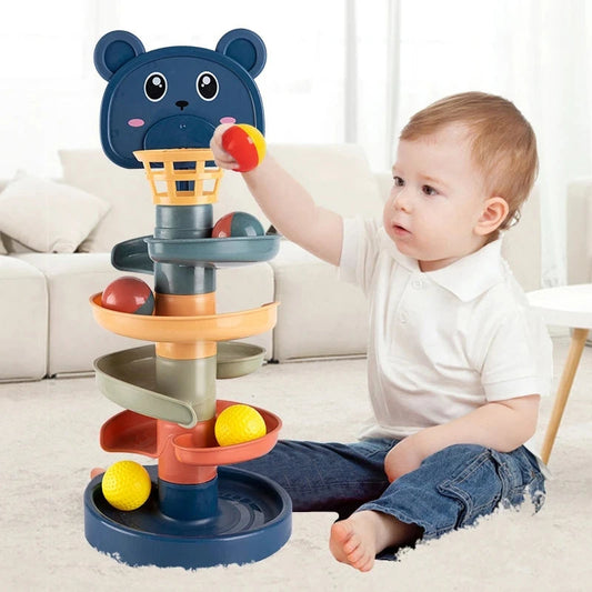 Montessori ball turm für kinder