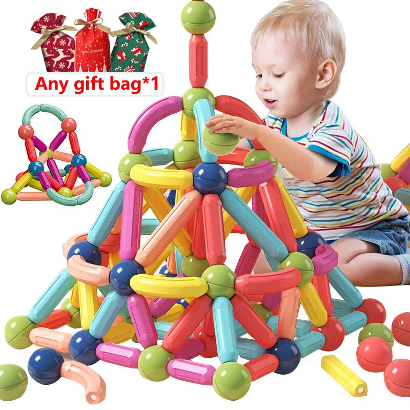 Magnet toys - kreativität entwickeln - magnetische stäbe