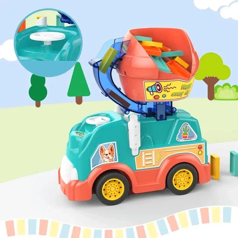 Montessori domino truck