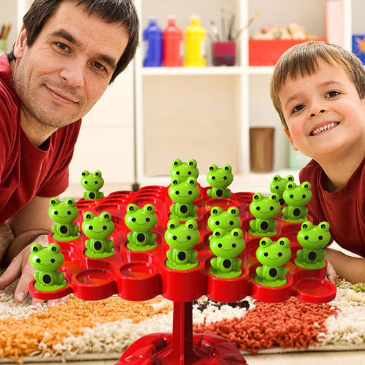 Frog tree | zählen lernen auf spielerische art - balance-spiel