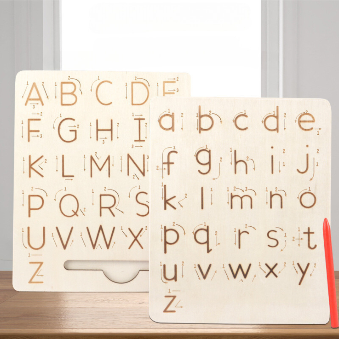 Holz-alphabet-brett