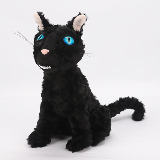 Coraline schwarze katze plüsch