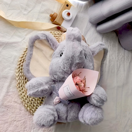 Elefant Kuscheltier Grau