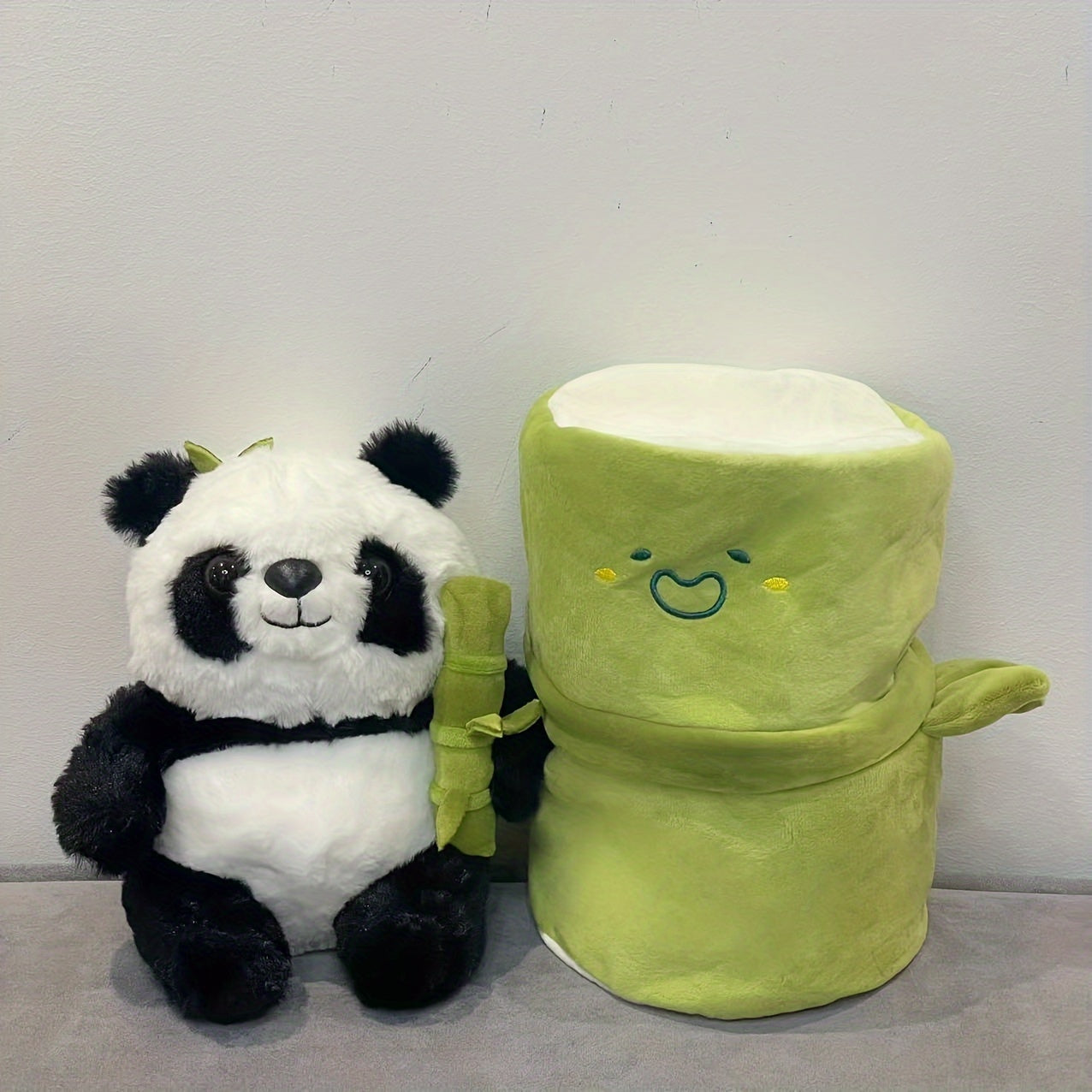 Bambus Panda Plüschspielzeug