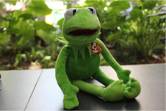 Niedlicher Grüner Frosch Plüsch