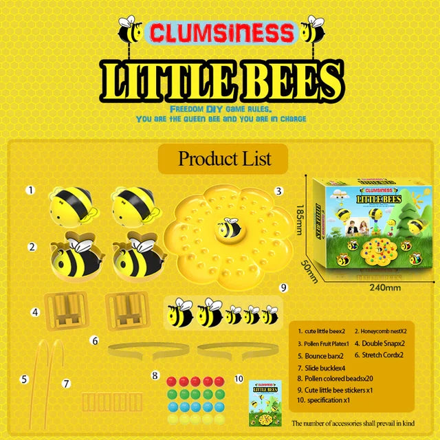 Buzzy bee magnetspiel - gelächter garantiert - tollpatschiges brettspiel