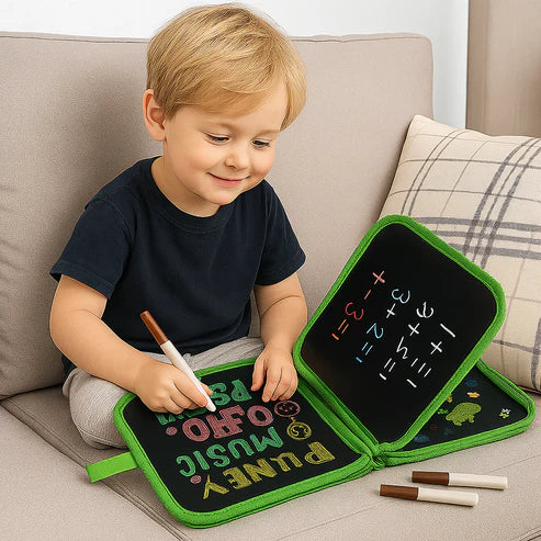 Tragbares wiederverwendbares malbuch für kinder