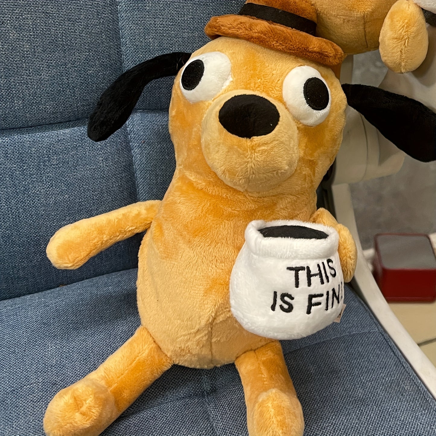 Kreative Kaffeetasse Hund Plüschpuppe