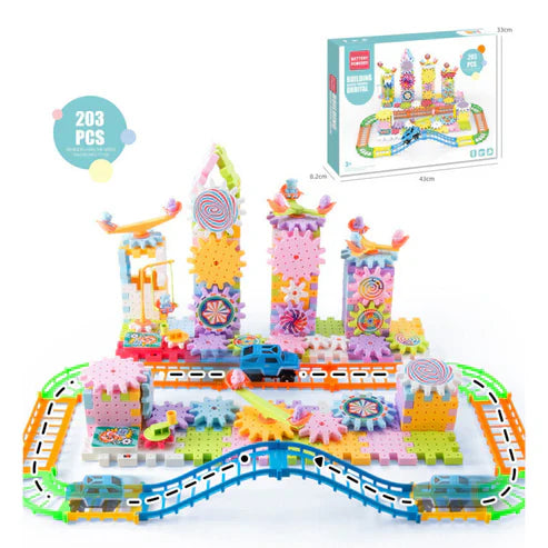 Spinblocks – rotierendes montessori-bausteinspielzeug