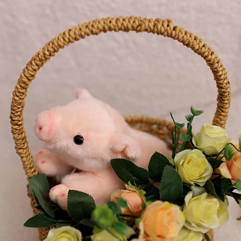 Zauberhaftes Mini-Schweinchen Plüsch