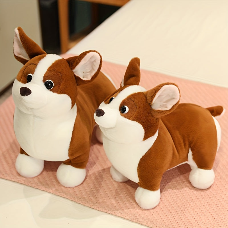 Realistisches Corgi-Plüschspielzeug
