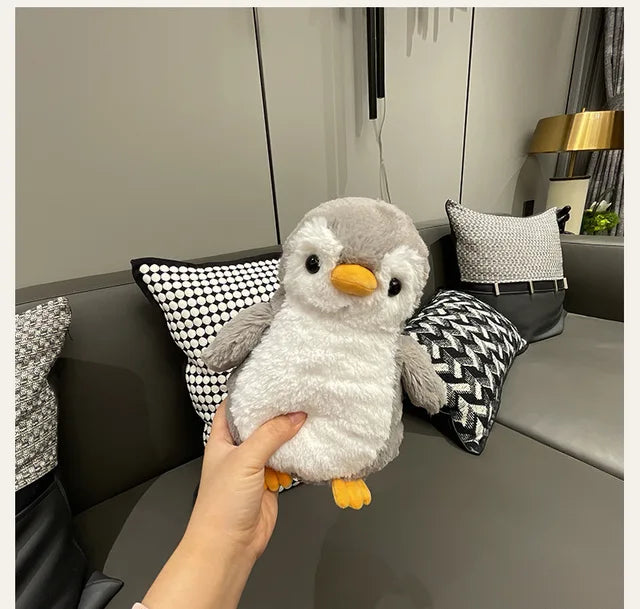 Flauschiger pinguin-freund