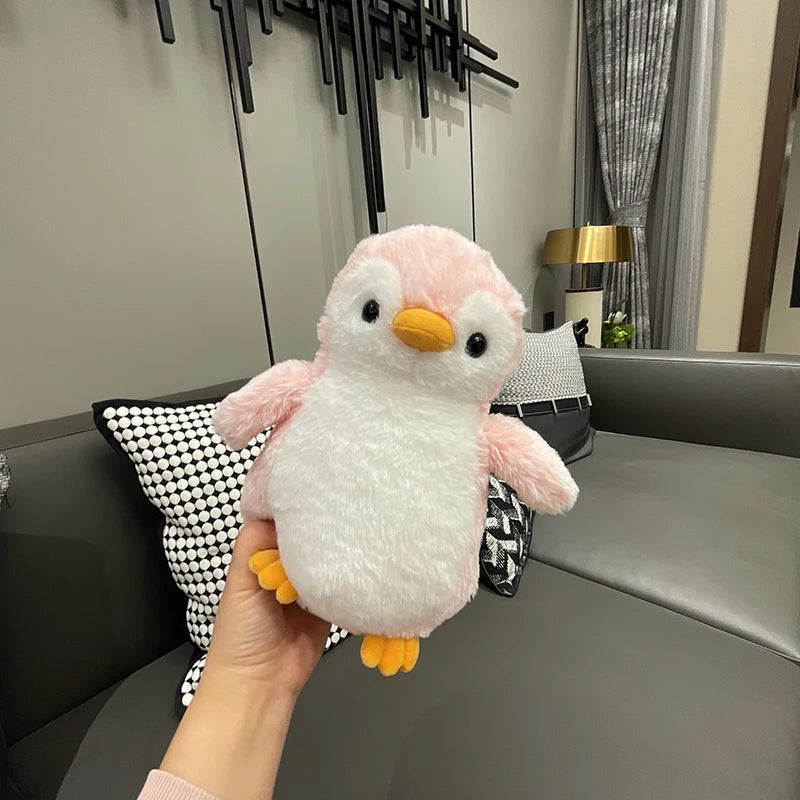 Flauschiger pinguin-freund