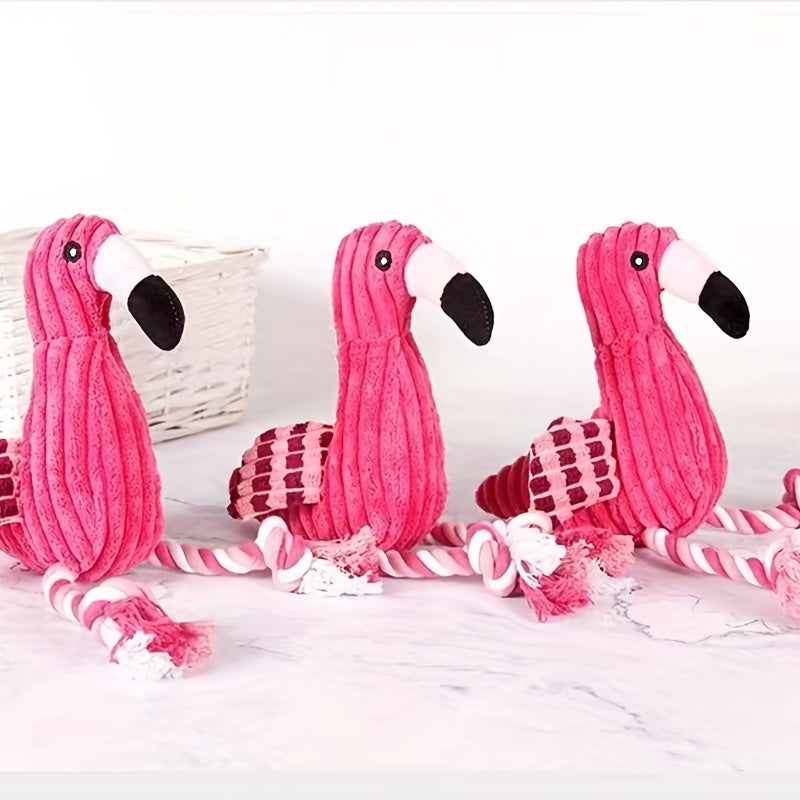 Flamingo Kauspielzeug in Pink