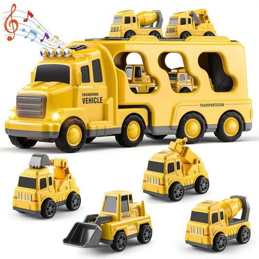 Baufahrzeug Transporter - Perfektes Geschenk!