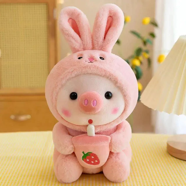Bubble Tea Schwein Plüsch