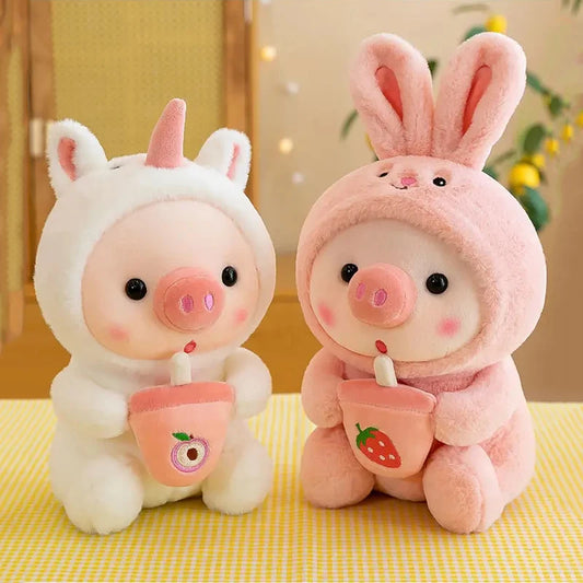 Bubble Tea Schwein Plüsch