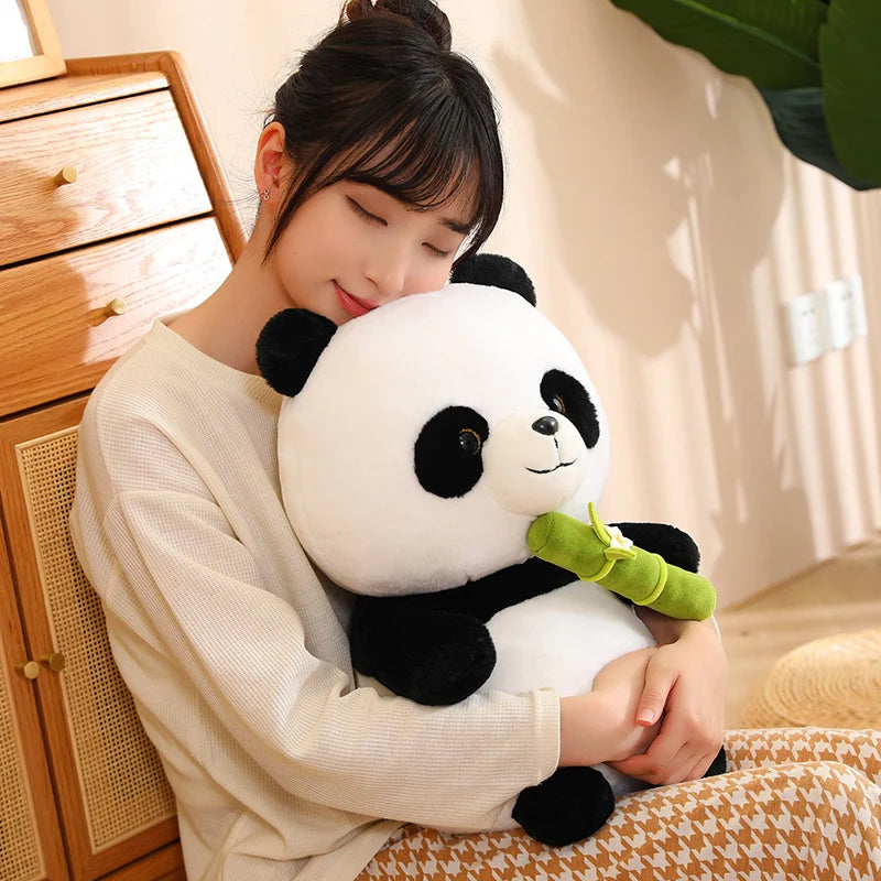 Niedlicher Panda Plüsch - Schwarz-Weiß