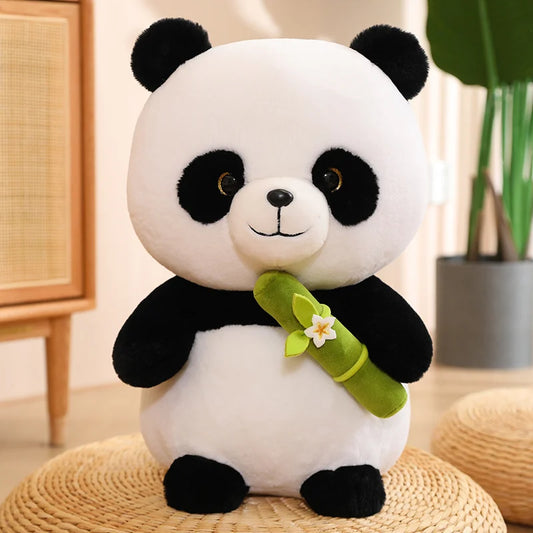Niedlicher Panda Plüsch - Schwarz-Weiß