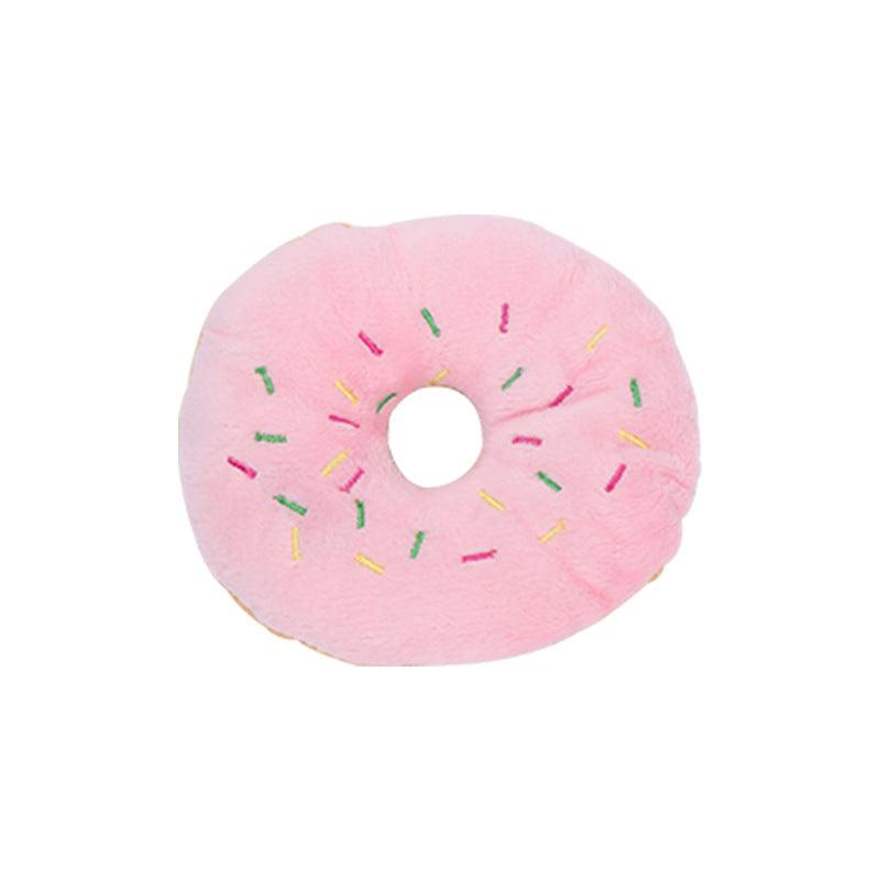 Süßes Donut-Kuschelspielzeug für Haustiere