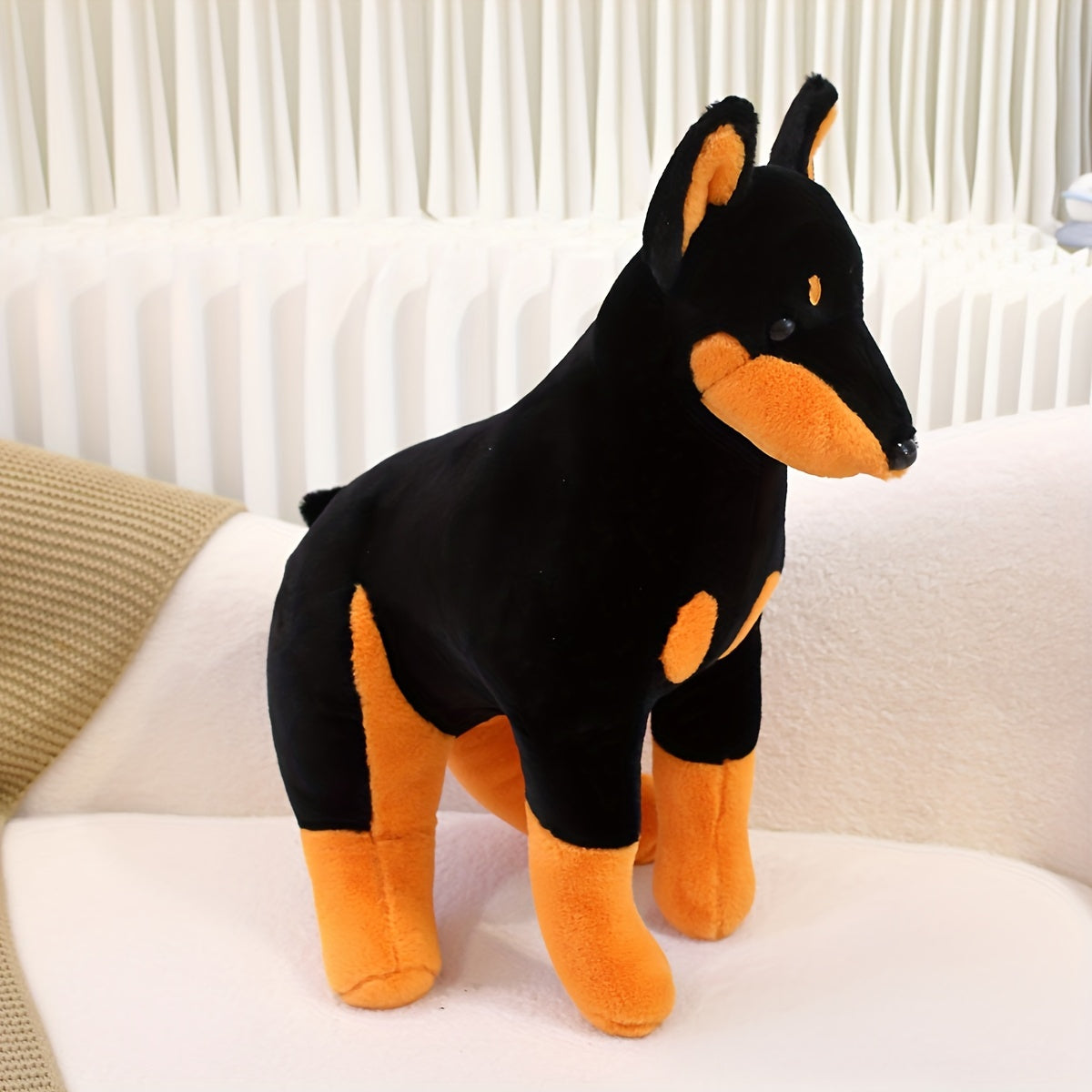Dobermann Plüschhund