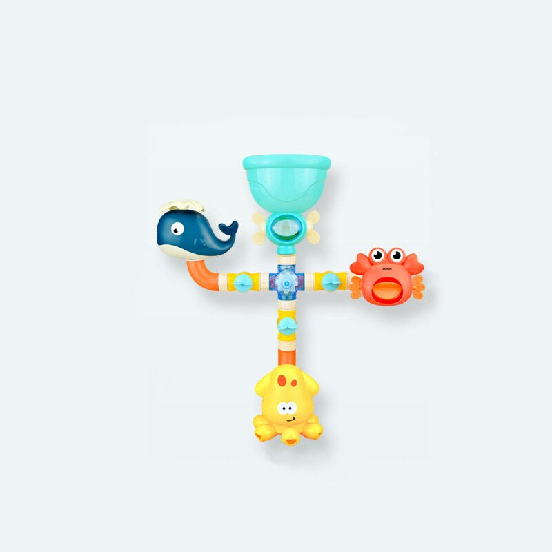 Bath buddies - badespaß mit spritzenden freunden - badespielzeug