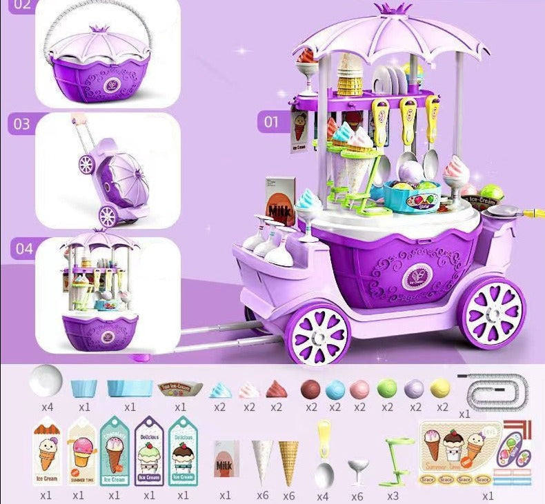 Candy cart - süber spab auf rädern - Eiswagen