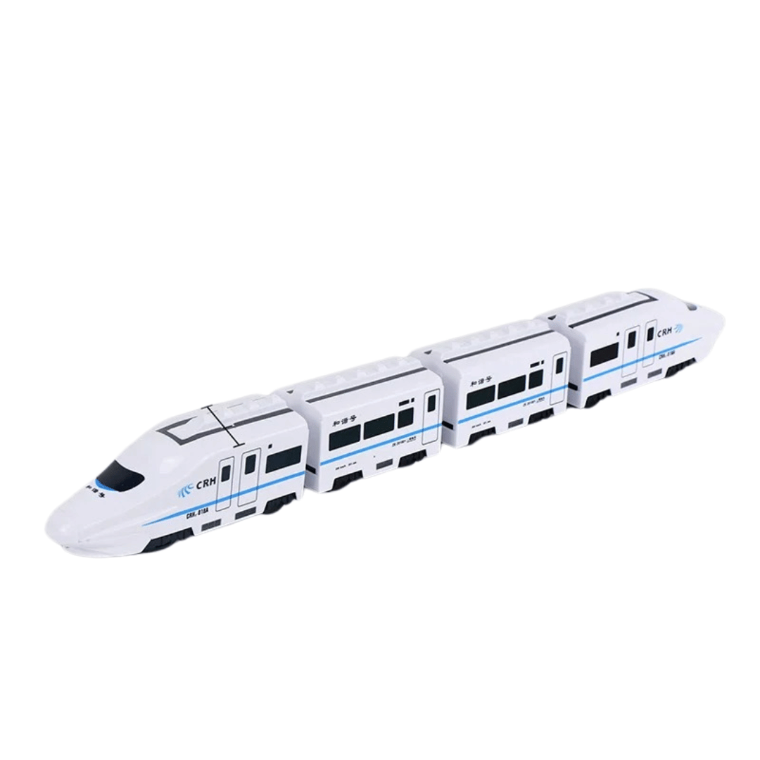 Toy speedtrain - superschneller spaß - selbstfahrender spielzeugzug