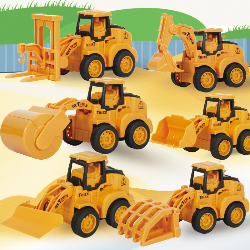 Construction Toy - kleine ingenieure in aktion - spielzeugbagger