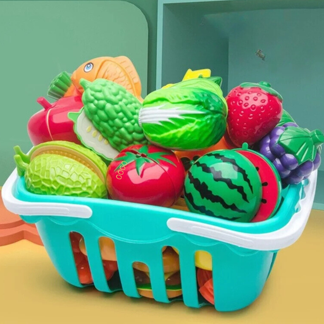 Obst und Gemüse Schneide Spielset