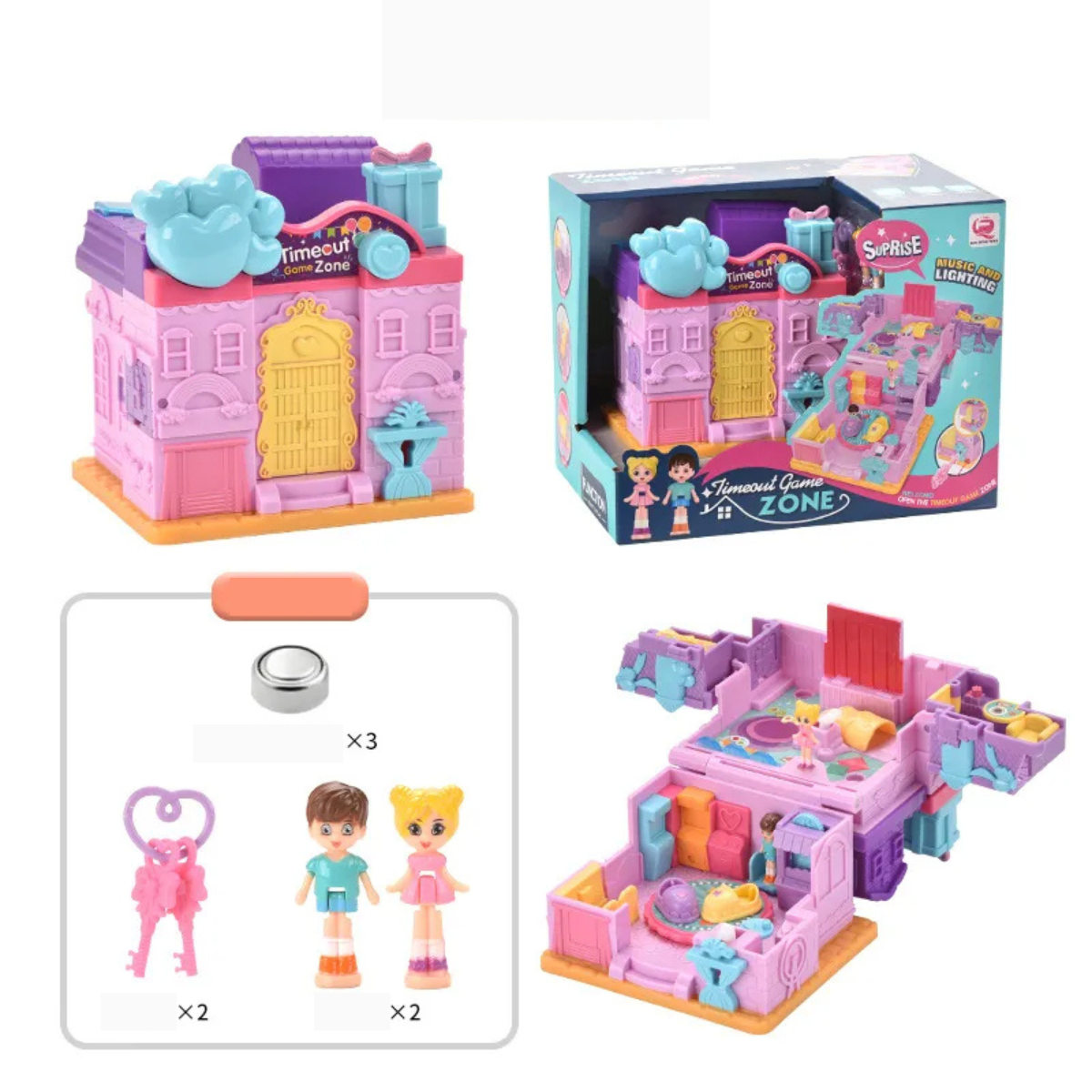 Mini doll house - kleines haus, große abenteuer - puppenhaus