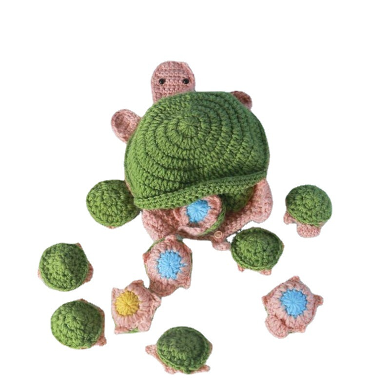 Turtle crochet memory game - gedächtnis trainieren - gehäkelte schildkröte