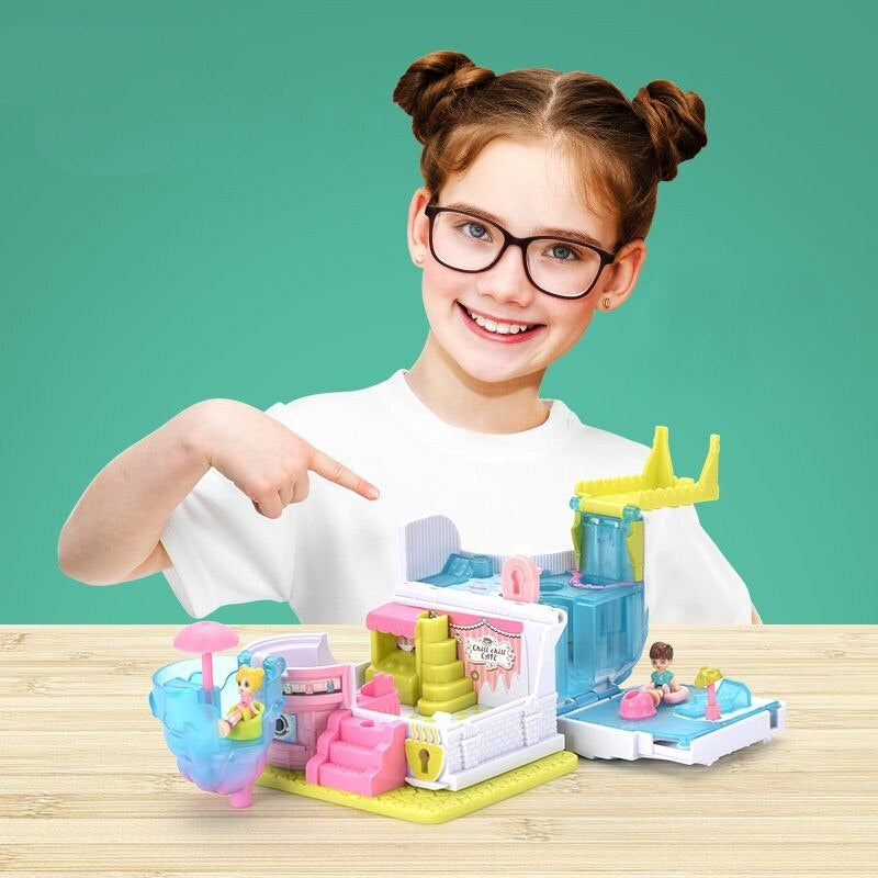 Mini doll house - kleines haus, große abenteuer - puppenhaus