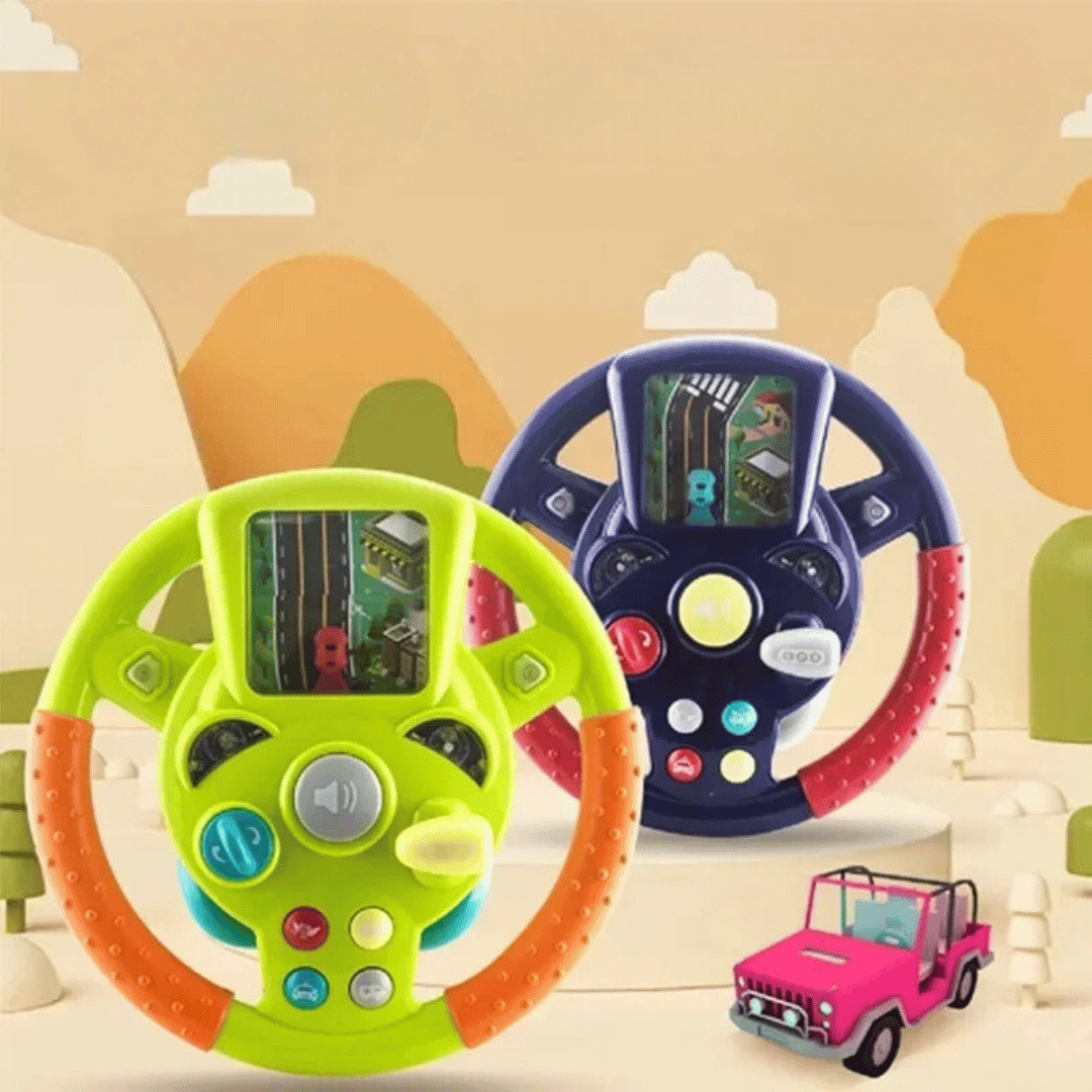Toy Steering wheel - mini-lenkrad, maxi fun - spielzeug-lenkrad