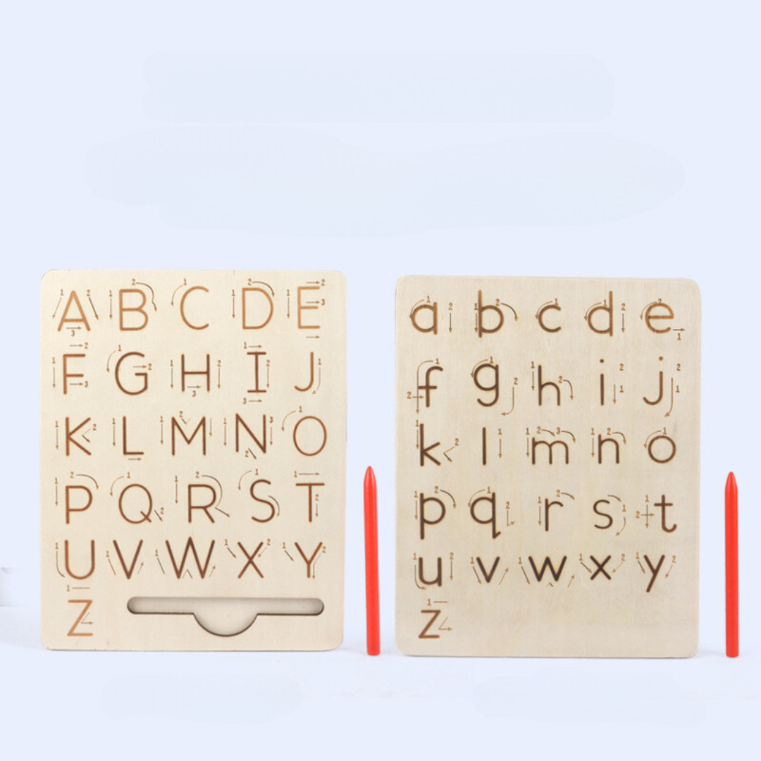 Holz-alphabet-brett