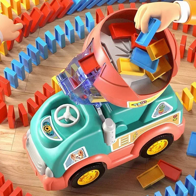 Montessori domino truck