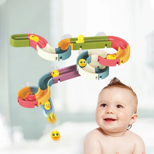Duck slide - einfach in die badewanne - Badespielzeug