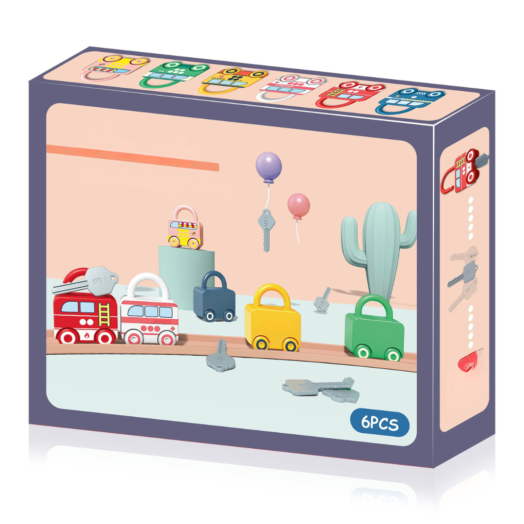 InteractiveLocks - Montessori Lernspielzeug mit interaktiven Schlössern