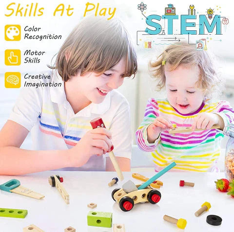 Woodcraft - lernset für kinder