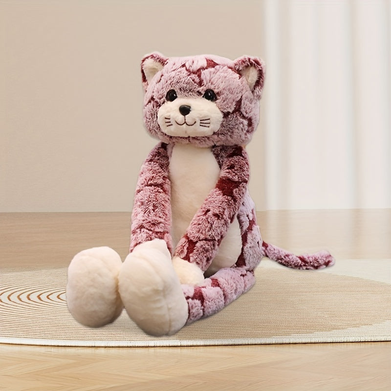 Langbeinige Cartoon-Katze Puppe