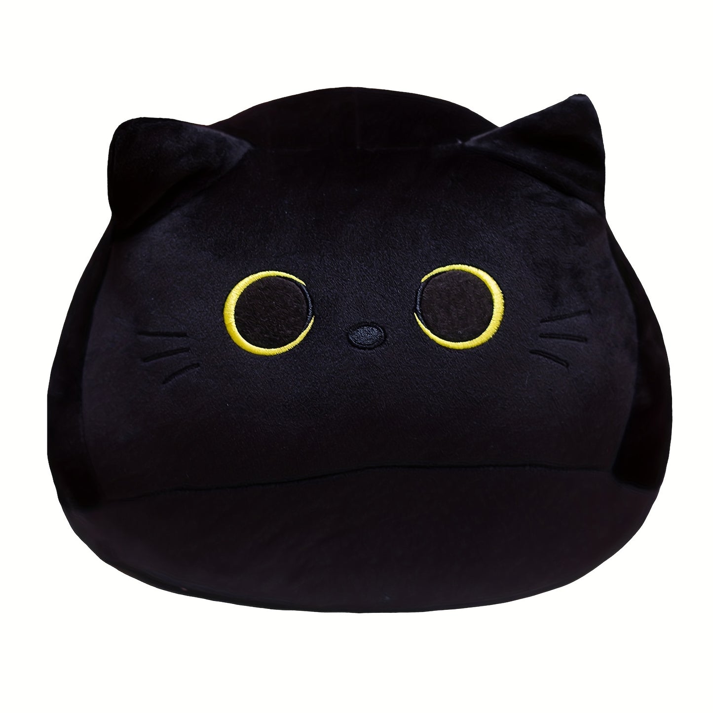 Kuro - Kawaii Schwarze Katze Weiches Plüsch Kissen Puppe Spielzeug