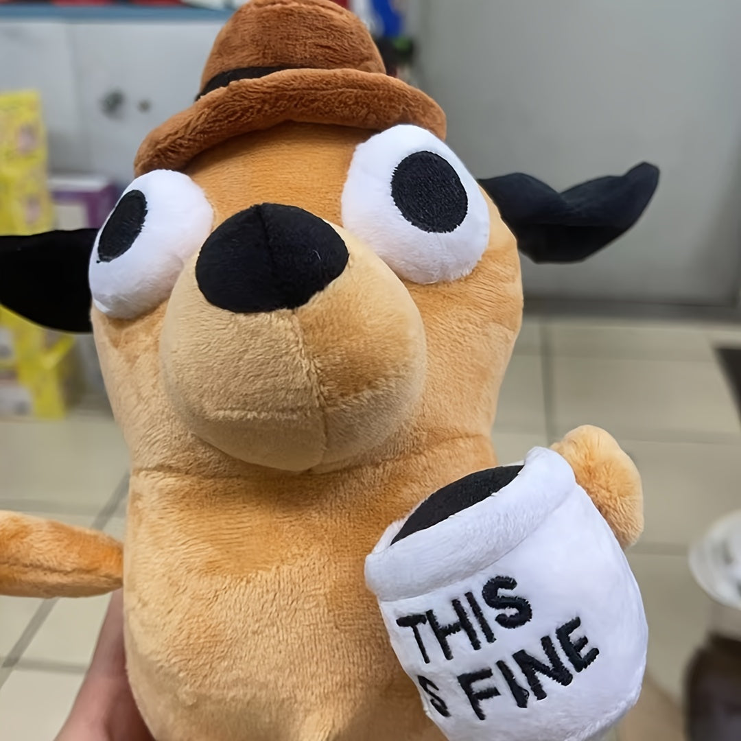 Kreative Kaffeetasse Hund Plüschpuppe