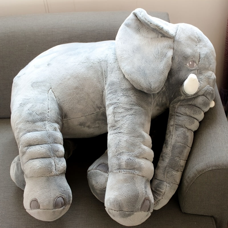 Grauer Elefant - Weiches Plüschtier