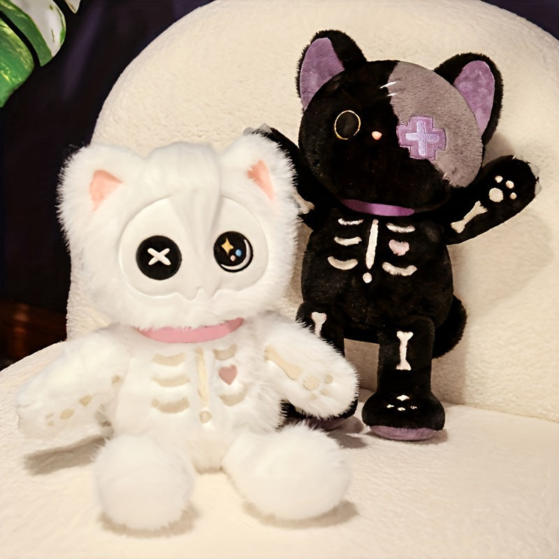 Skelly – Skelett Katzen Plüschspielzeug