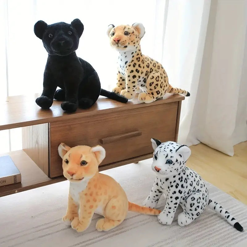 Niedliches Leopard-Löwen-Plüschtier