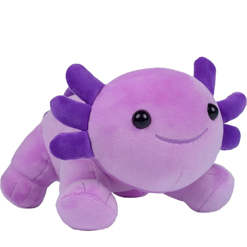 Lächelnder Axolotl – Plüschfreund